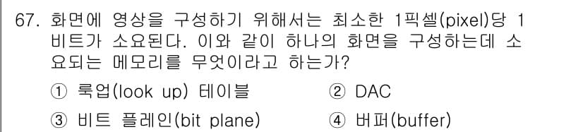 기계설계산업기사 2018년 67번 - 정답과 핵심 포인트를 검수 중인 기출문제