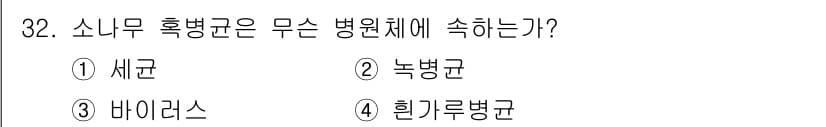 산림기사 2018년 32번 - 정답과 핵심 포인트를 검수 중인 기출문제