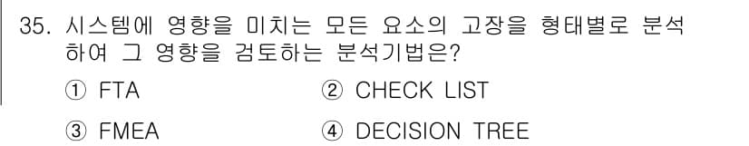 산업안전산업기사 2018년 35번 - 정답과 핵심 포인트를 검수 중인 기출문제