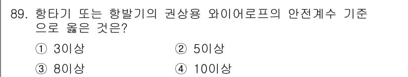 산업안전산업기사 2018년 89번 - 정답과 핵심 포인트를 검수 중인 기출문제