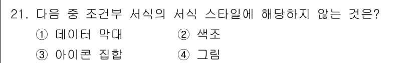 컴퓨터활용능력_2급 2018년 21번 - 정답과 핵심 포인트를 검수 중인 기출문제
