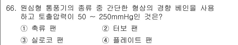 설비보전산업기사 2018년 66번 - 정답과 핵심 포인트를 검수 중인 기출문제