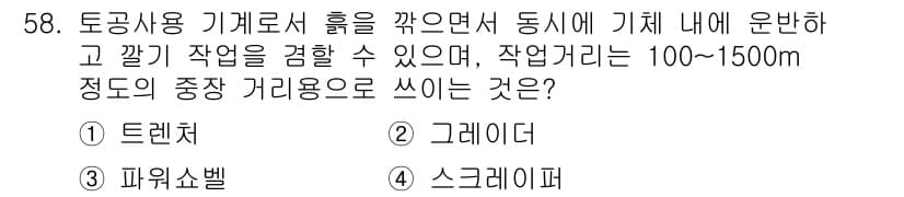 조경산업기사 2018년 58번 - 정답과 핵심 포인트를 검수 중인 기출문제