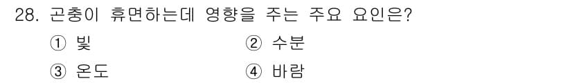 식물보호기사 2018년 28번 - 정답과 핵심 포인트를 검수 중인 기출문제