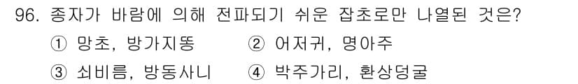 식물보호기사 2018년 96번 - 정답과 핵심 포인트를 검수 중인 기출문제