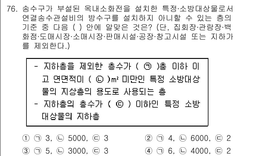 소방설비기사(기계분야) 2018년 77번 - 이 문제는 소방설비에서 특정 소화제를 선택할 때의 기준을 묻고 있습니다.... 에 관한 핵심 기출문제