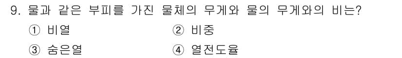 열처리기능사 2015년 9번 - 정답과 핵심 포인트를 검수 중인 기출문제