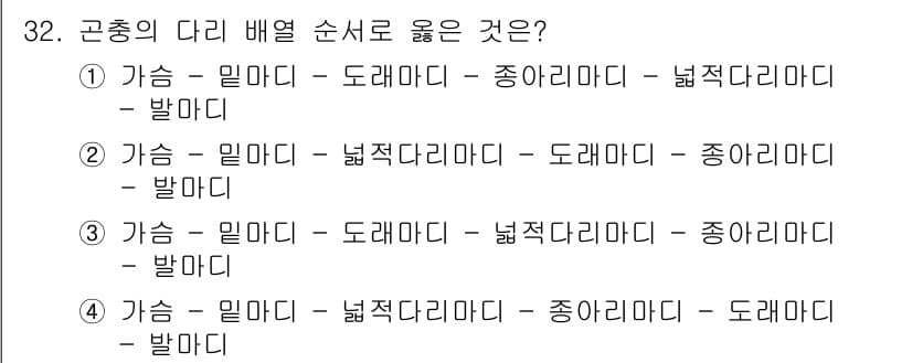 식물보호산업기사 2018년 32번 - 정답과 핵심 포인트를 검수 중인 기출문제