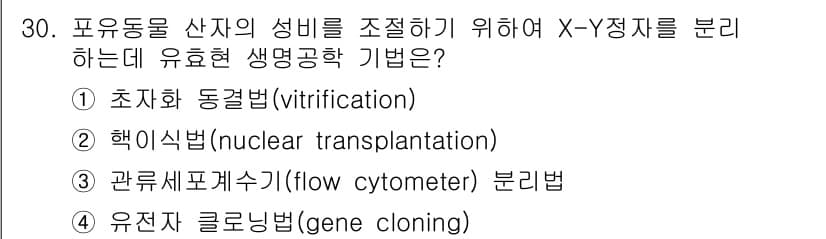 축산기사 2018년 30번 - 정답과 핵심 포인트를 검수 중인 기출문제