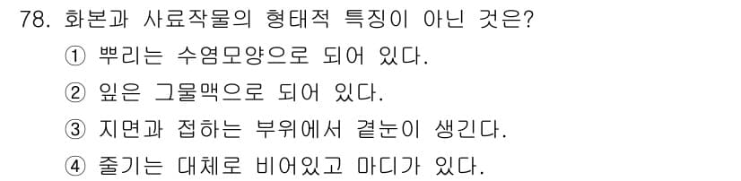 축산기사 2018년 78번 - 정답과 핵심 포인트를 검수 중인 기출문제