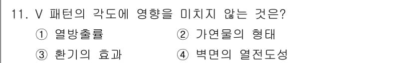 화재감식평가기사 2018년 11번 - 정답과 핵심 포인트를 검수 중인 기출문제