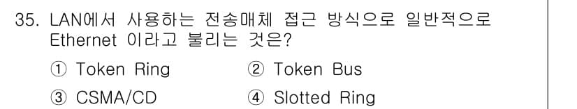 인터넷보안전문가_2급 2018년 35번 - 정답과 핵심 포인트를 검수 중인 기출문제