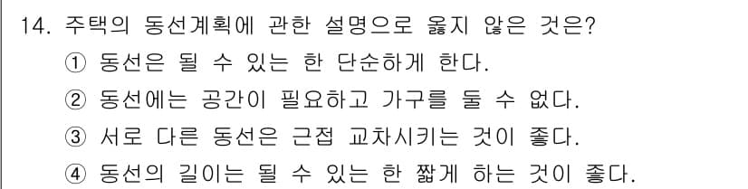 건축산업기사 2018년 14번 - 정답과 핵심 포인트를 검수 중인 기출문제