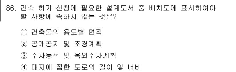 건축산업기사 2018년 85번 - 정답과 핵심 포인트를 검수 중인 기출문제