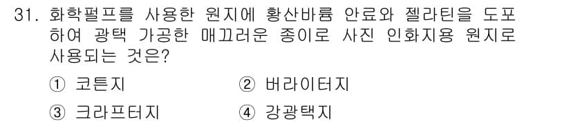 시각디자인산업기사 2015년 31번 - 정답과 핵심 포인트를 검수 중인 기출문제