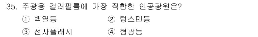시각디자인산업기사 2015년 35번 - 정답과 핵심 포인트를 검수 중인 기출문제