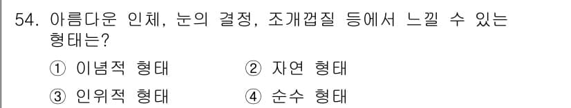 시각디자인산업기사 2016년 54번 - 정답과 핵심 포인트를 검수 중인 기출문제