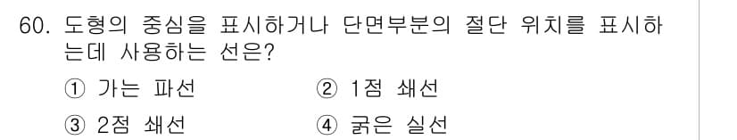 시각디자인산업기사 2018년 60번 - 정답과 핵심 포인트를 검수 중인 기출문제