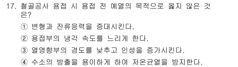 건축설비산업기사 2015년 17번 - 정답과 핵심 포인트를 검수 중인 기출문제