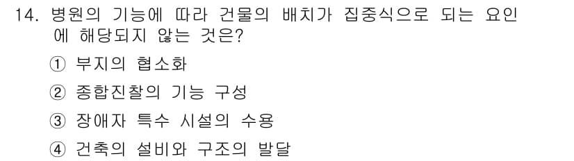 건축설비산업기사 2017년 14번 - . 부지의 험소화

부지의 험소화는 건물 배치와 직접적인 관련이 없으며,... 에 관한 핵심 기출문제