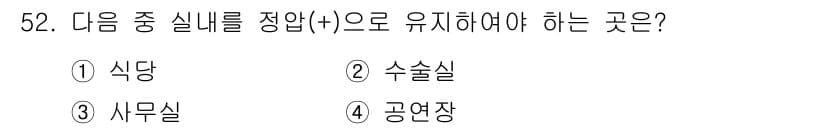 건축설비산업기사 2017년 52번 - 정답과 핵심 포인트를 검수 중인 기출문제