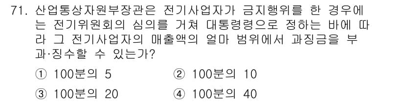 신재생에너지발전설비산업기사 2016년 71번 - 정답과 핵심 포인트를 검수 중인 기출문제