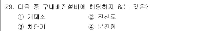 신재생에너지발전설비산업기사 2018년 29번 - 정답과 핵심 포인트를 검수 중인 기출문제