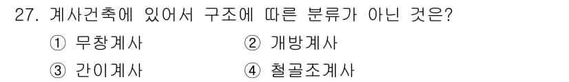 축산산업기사 2015년 27번 - 정답과 핵심 포인트를 검수 중인 기출문제
