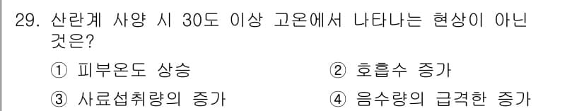 축산산업기사 2016년 29번 - 정답과 핵심 포인트를 검수 중인 기출문제