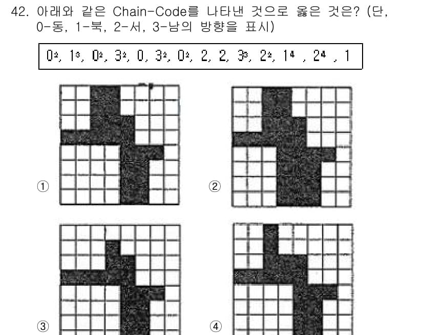 측량및지형공간정보산업기사 2018년 42번 - 정답과 핵심 포인트를 검수 중인 기출문제