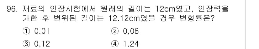 의공기사 2017년 96번 - 정답과 핵심 포인트를 검수 중인 기출문제