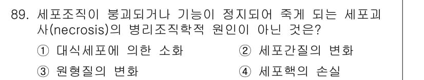 의공기사 2018년 90번 - 정답과 핵심 포인트를 검수 중인 기출문제