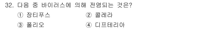 식품가공기능사 2015년 32번 - 정답과 핵심 포인트를 검수 중인 기출문제