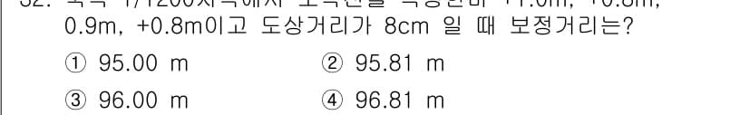 지적기능사 2016년 32번 - 정답과 핵심 포인트를 검수 중인 기출문제