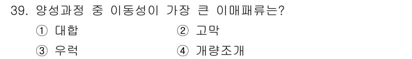 수산양식기사 2017년 40번 - 정답은 2번 고막입니다. 고막은 수중에서 압력 변화를 감지하는 중요한 기... 에 관한 핵심 기출문제