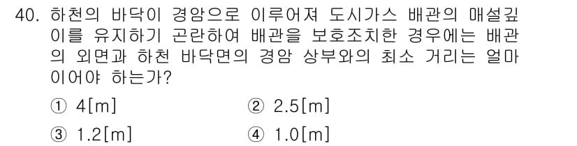 가스기능장 2015년 40번 - 정답과 핵심 포인트를 검수 중인 기출문제