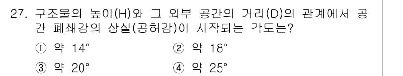 도시계획기사 2018년 27번 - 정답과 핵심 포인트를 검수 중인 기출문제