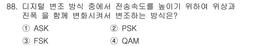 정보처리산업기사 2018년 88번 - 정답과 핵심 포인트를 검수 중인 기출문제