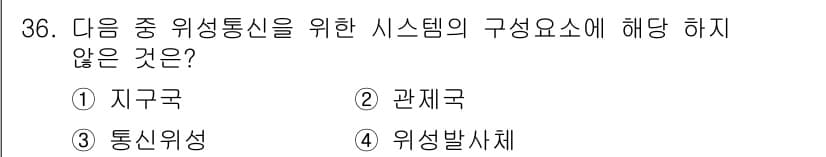 정보통신산업기사 2017년 36번 - 정답과 핵심 포인트를 검수 중인 기출문제