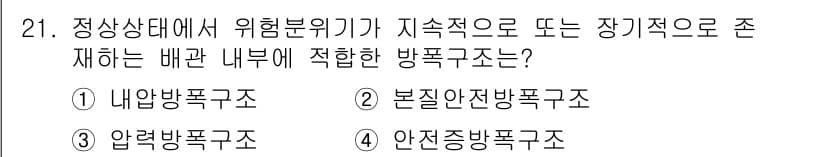 소방시설관리사 2016년 21번 - 정답과 핵심 포인트를 검수 중인 기출문제