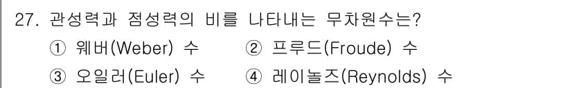 소방시설관리사 2017년 27번 - 정답과 핵심 포인트를 검수 중인 기출문제