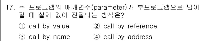 컴퓨터시스템기사(A형) 2018년 17번 - 정답과 핵심 포인트를 검수 중인 기출문제
