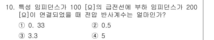 전파전자통신기능사 2015년 10번 - 정답과 핵심 포인트를 검수 중인 기출문제