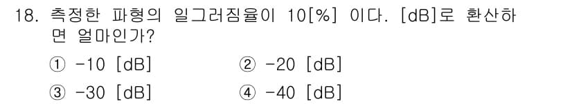 전파전자통신기능사 2016년 18번 - 정답과 핵심 포인트를 검수 중인 기출문제
