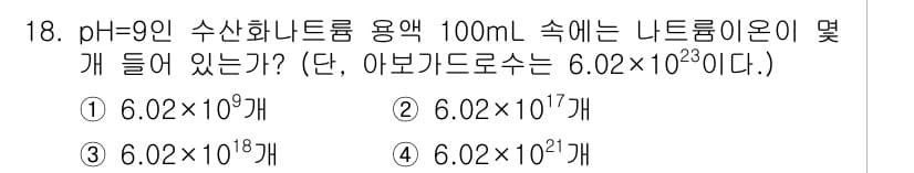 위험물산업기사 2018년 18번 - 정답과 핵심 포인트를 검수 중인 기출문제