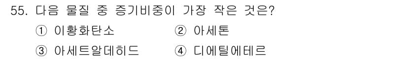 위험물산업기사 2018년 56번 - 정답과 핵심 포인트를 검수 중인 기출문제