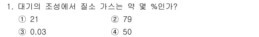 유기농업기사 2018년 1번 - 정답과 핵심 포인트를 검수 중인 기출문제