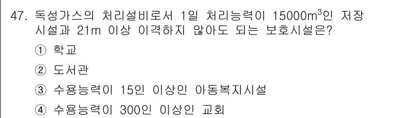 가스산업기사 2018년 48번 - 정답과 핵심 포인트를 검수 중인 기출문제
