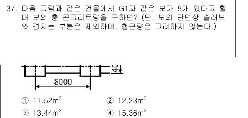 건축기사 2018년 38번 - 정답과 핵심 포인트를 검수 중인 기출문제