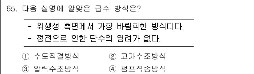 건축기사 2018년 66번 - 정답과 핵심 포인트를 검수 중인 기출문제
